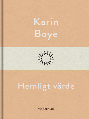 cover image of Hemligt värde